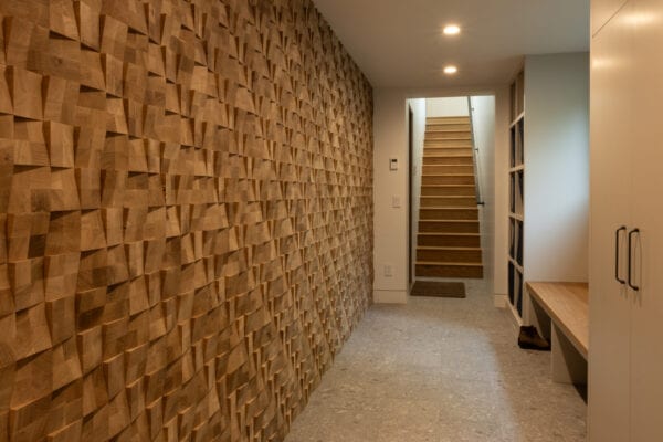 Hallway to stairs